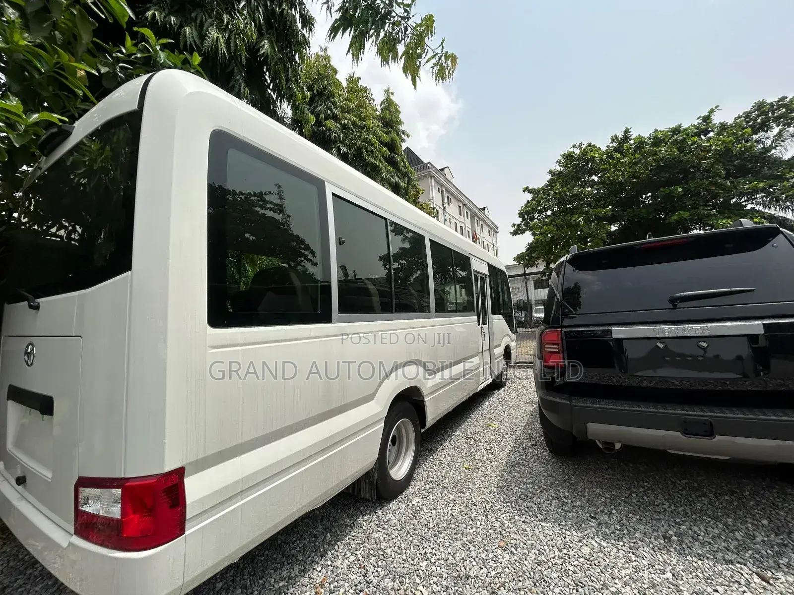 New Toyota Coaster 2025 White