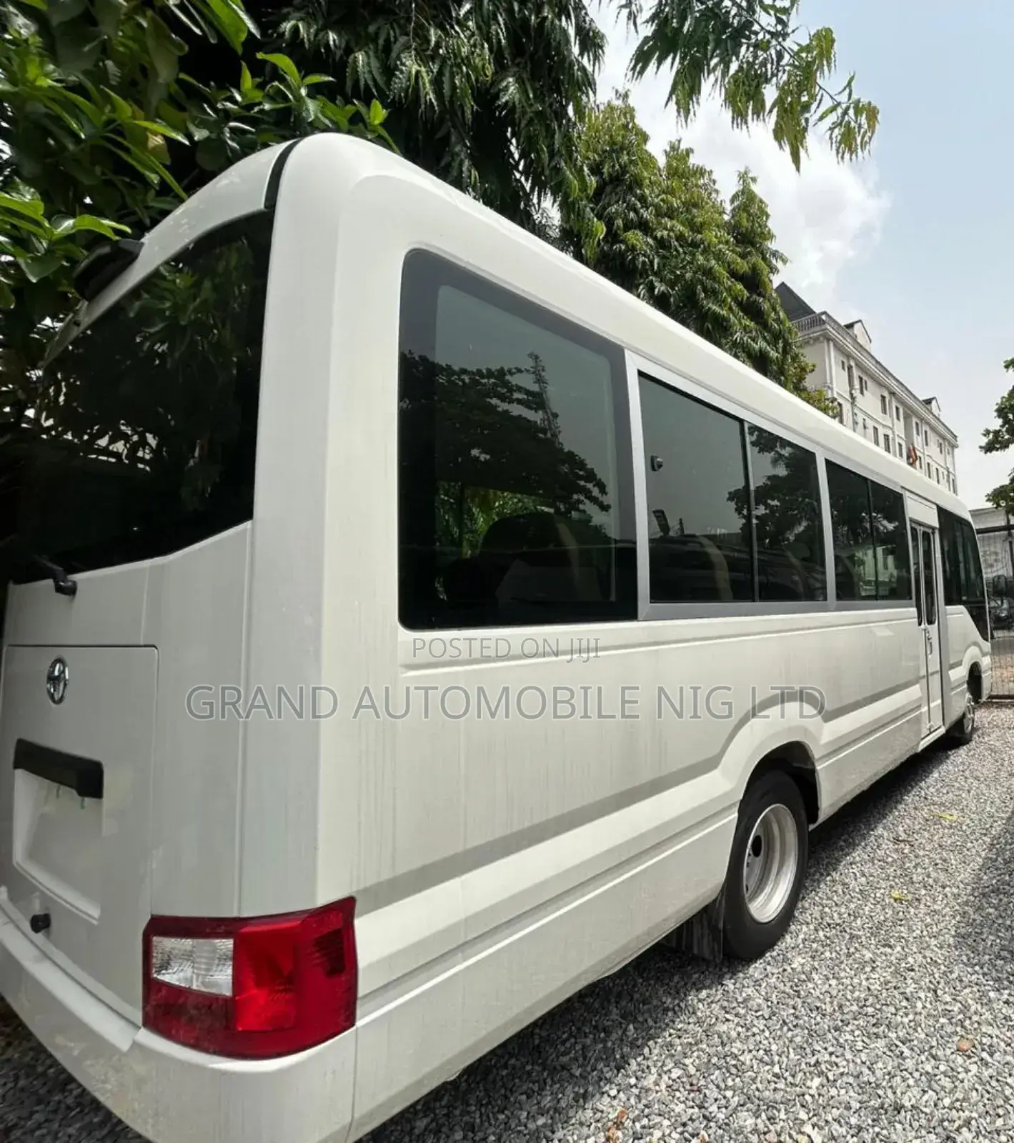 New Toyota Coaster 2025 White