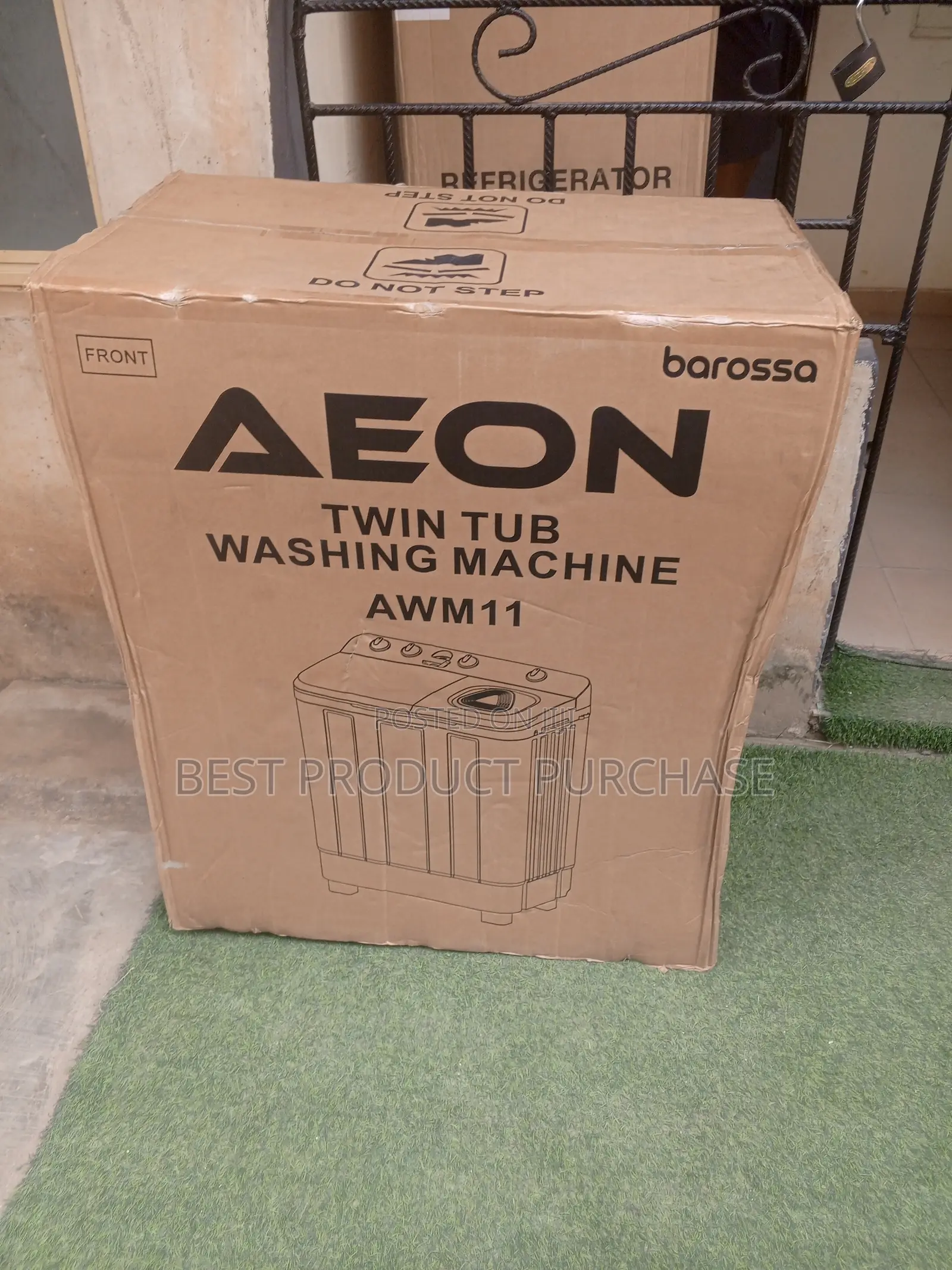 Powerful Spin: Aeon 11kg Twin Tub Washing Machine