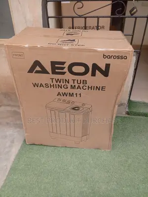 Powerful Spin: Aeon 11kg Twin Tub Washing Machine