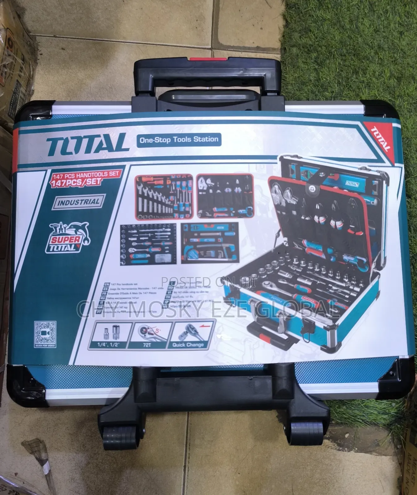 Total Tools Box Set (147pcs)