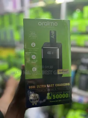 50,000mah Power Bank. 85watts Ultra Fast Charging for System, Phones