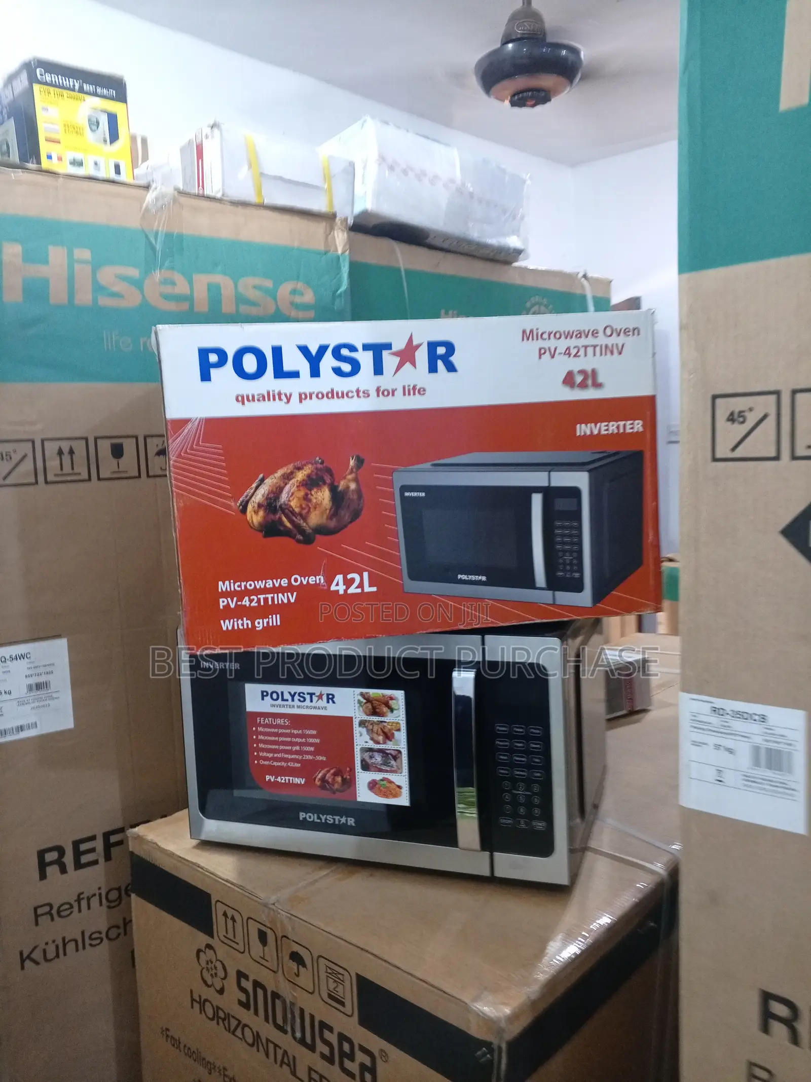 Polystar Pv-42ttinv Inverter Microwave – Low Power Usage