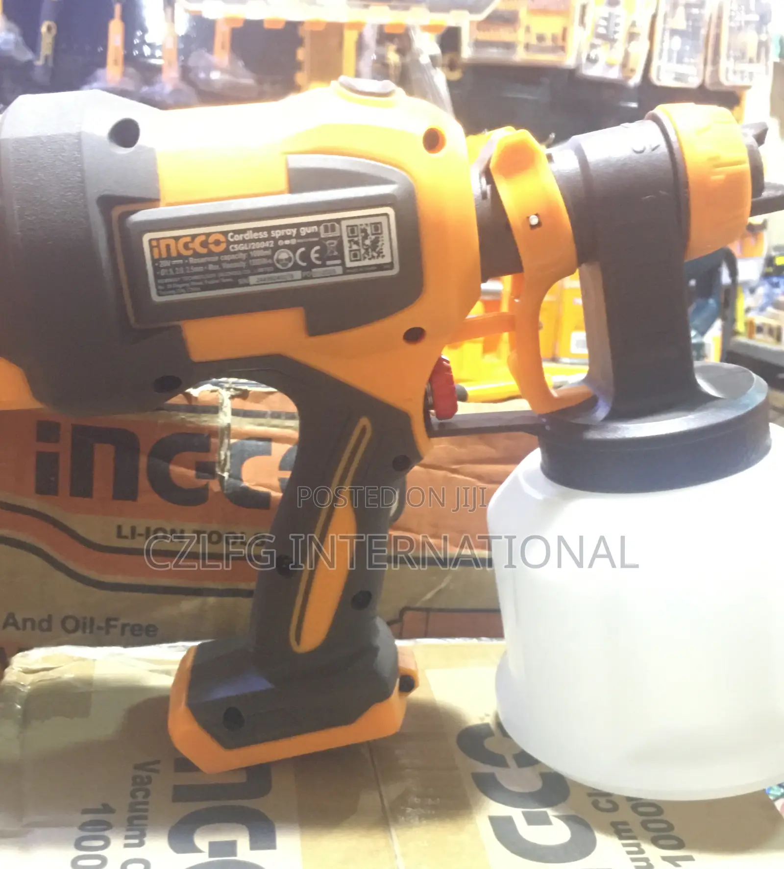Ingco Spray Gun Cordless 20v