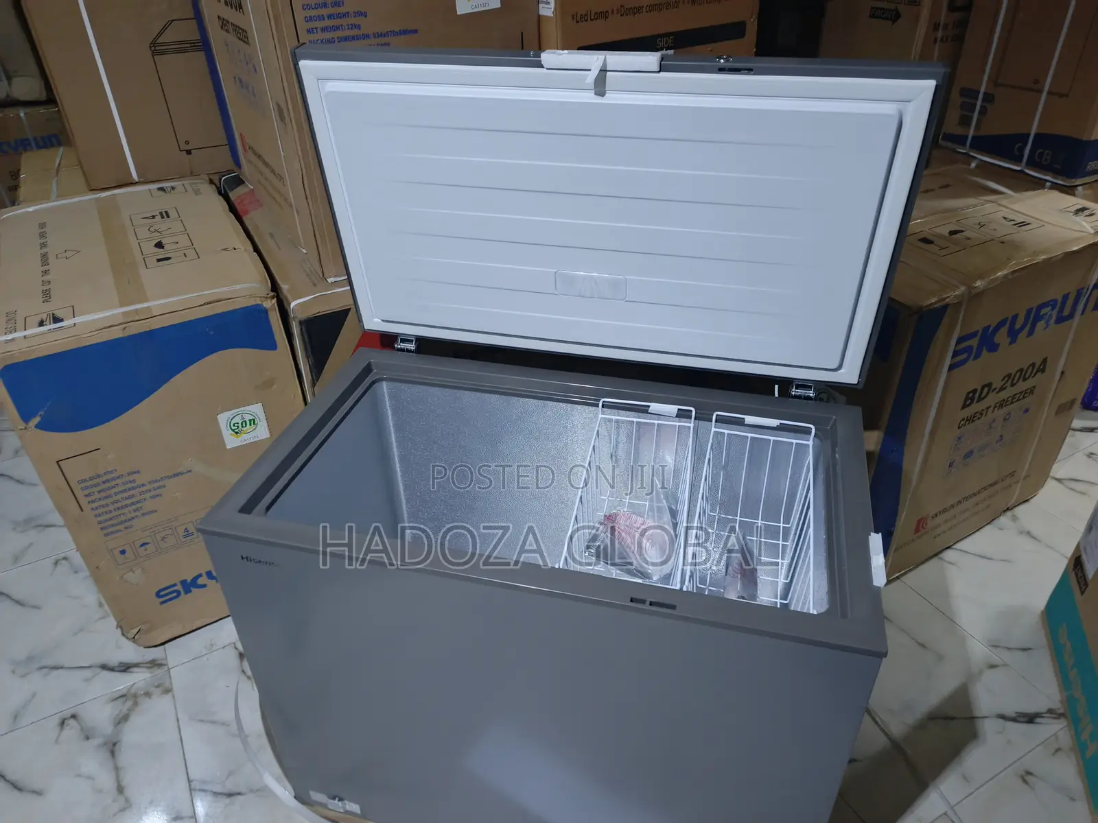 Hisense 250l Compact Design Deep Freezer