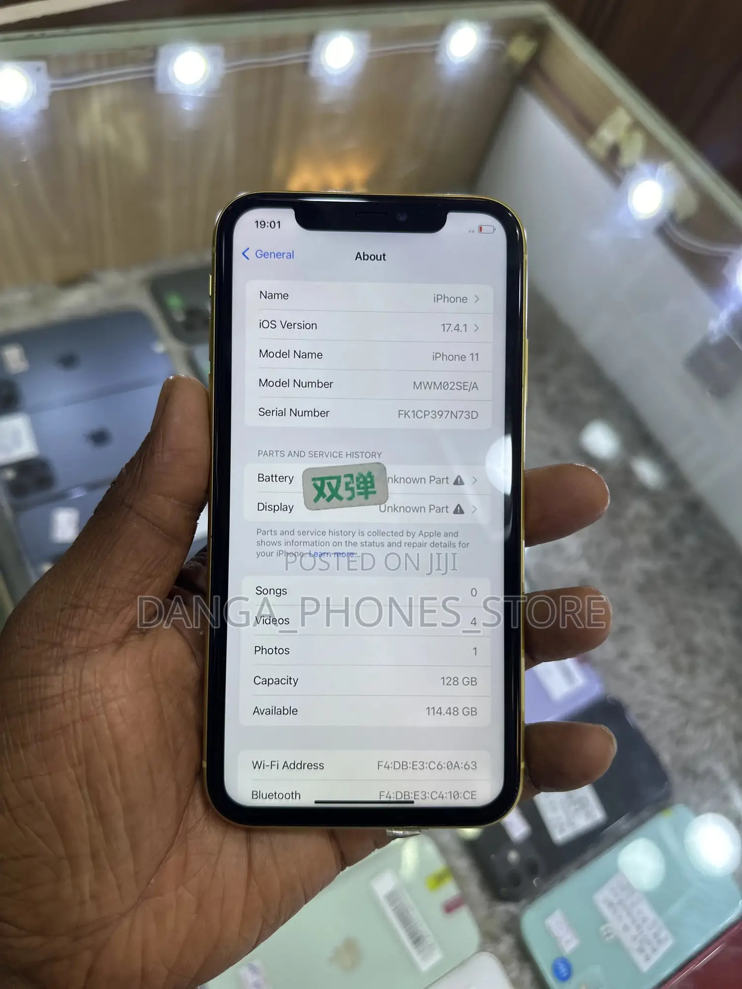 Apple iPhone 11 128 GB Yellow