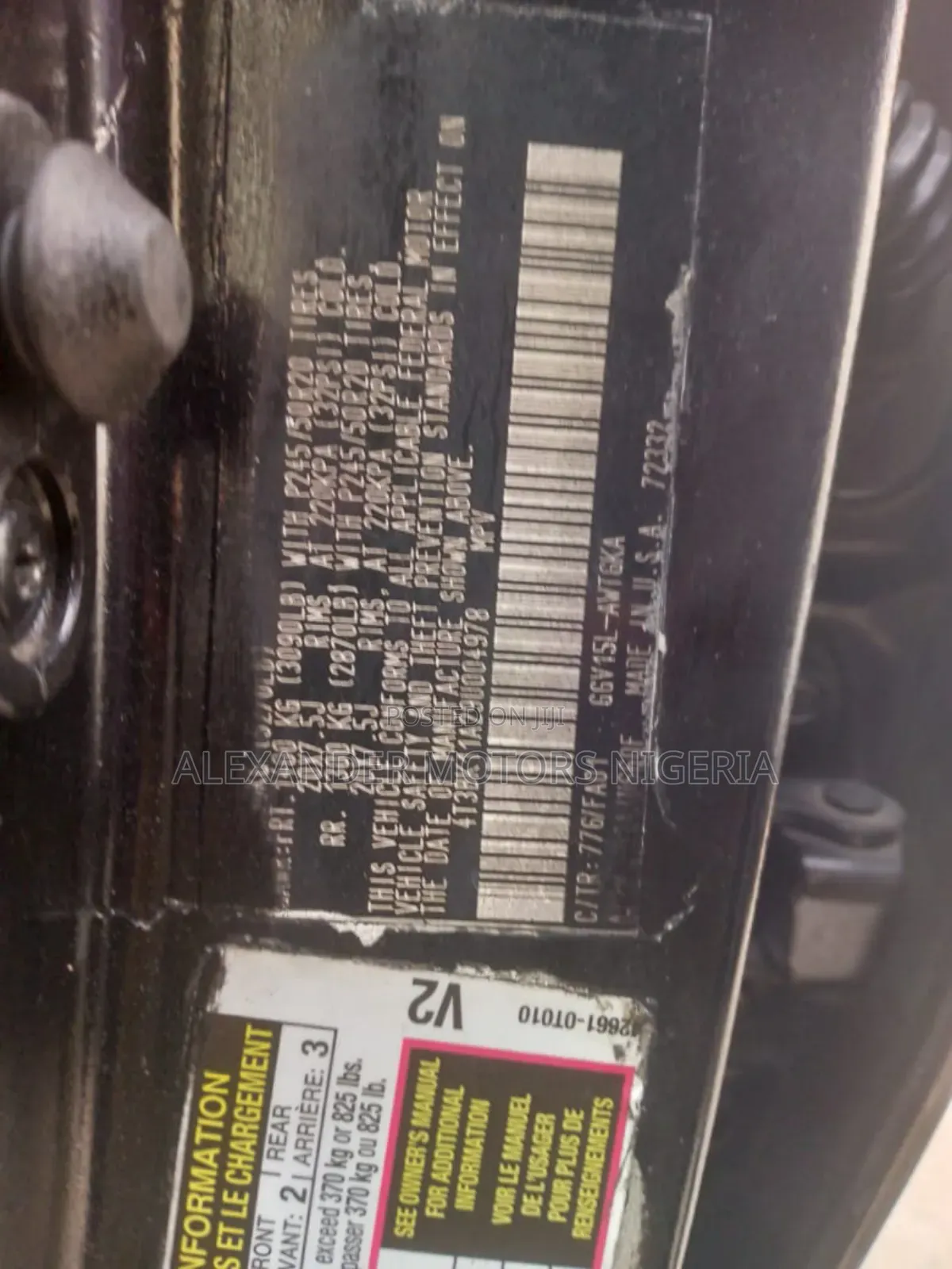 Toyota Venza V6 AWD 2010 Black