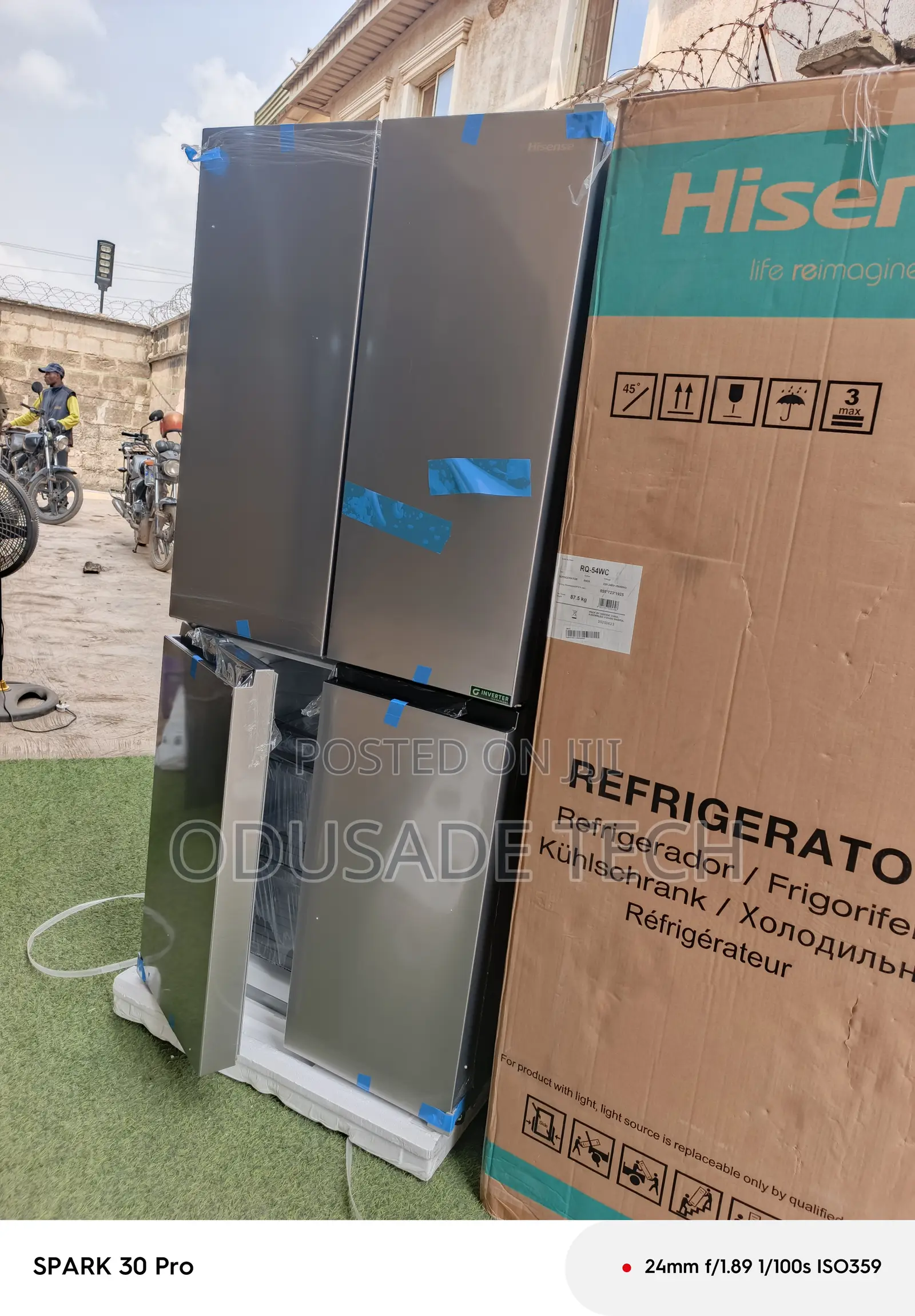 Efficient Storage – Hisense Rq-54wc 392l Fridge