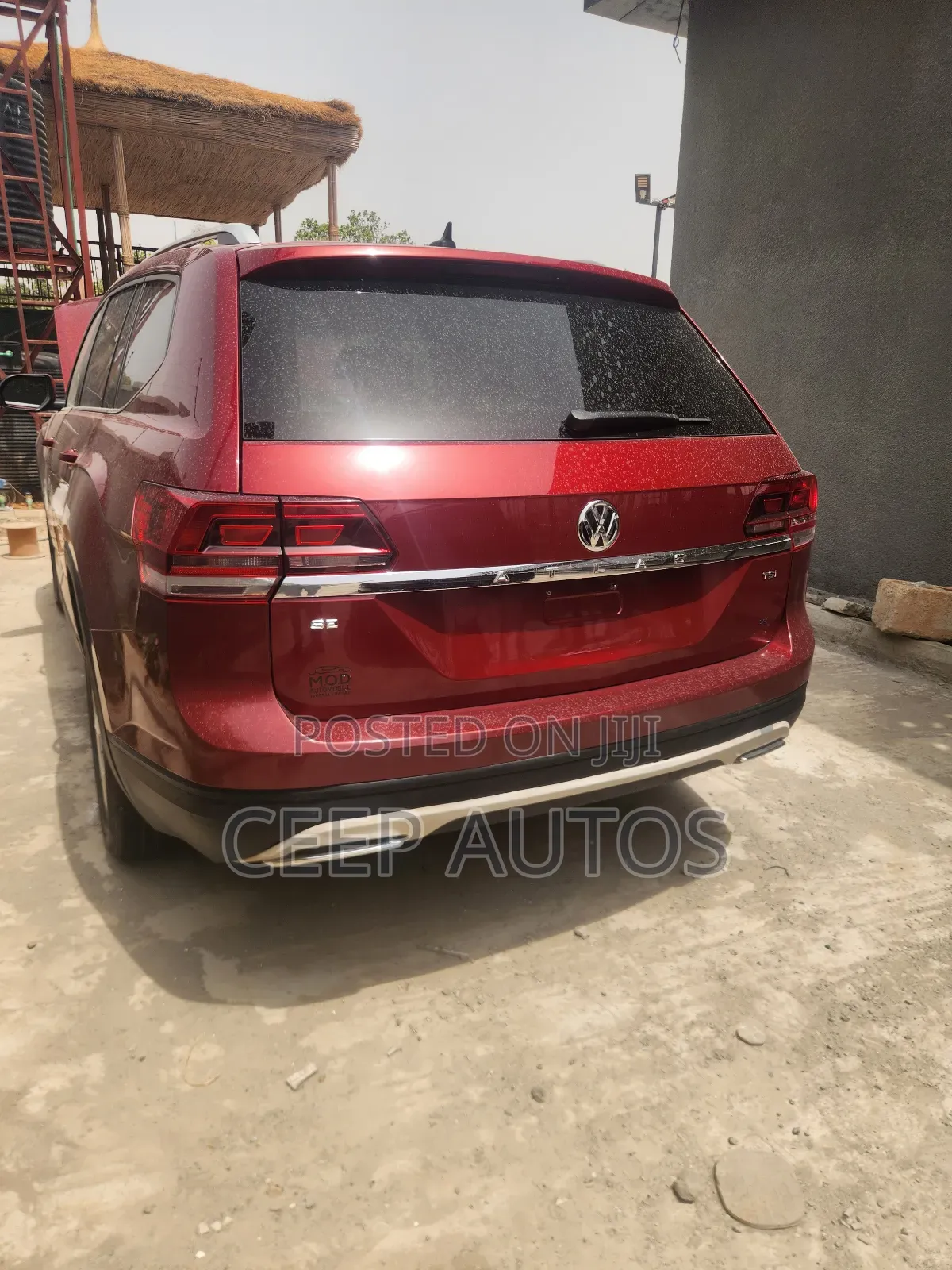 Volkswagen Atlas 2019 Red