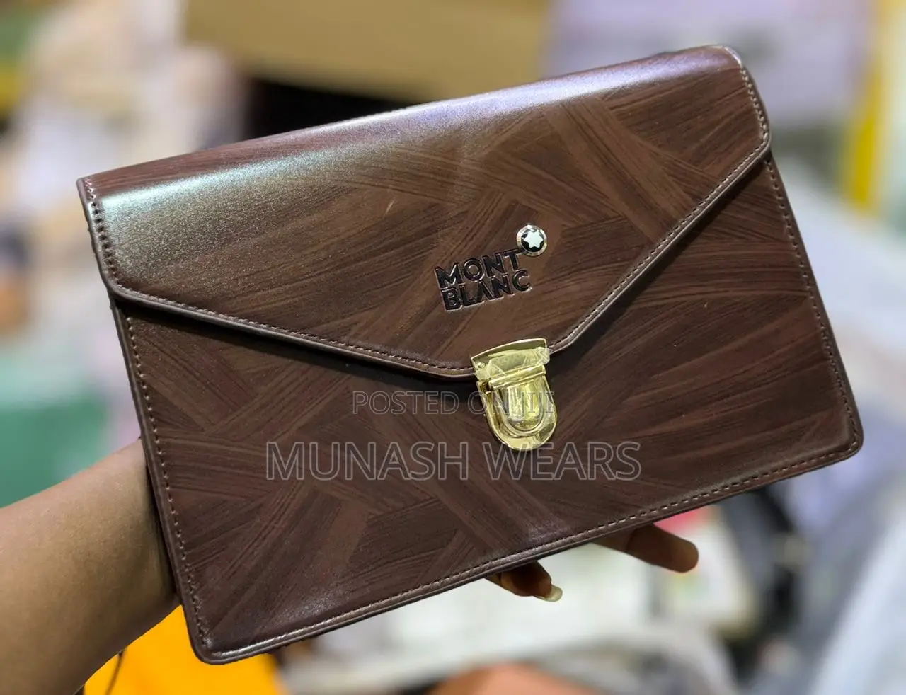 Classic Clutch Bag For Men