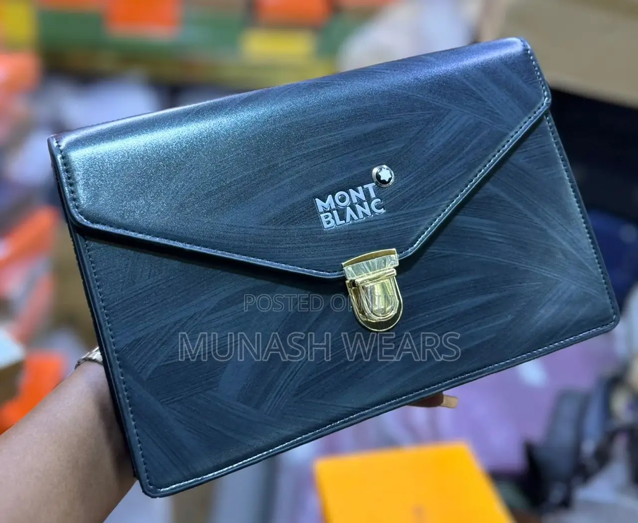 Classic Clutch Bag For Men