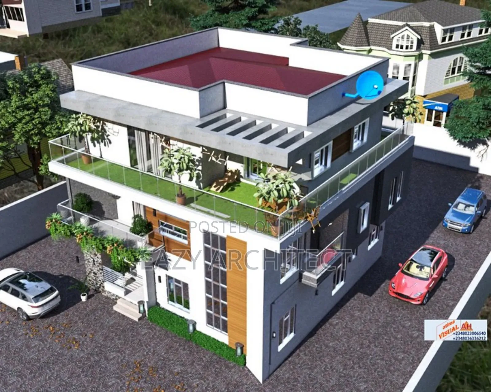 Architectural Design, Architect and Construction Drawing
