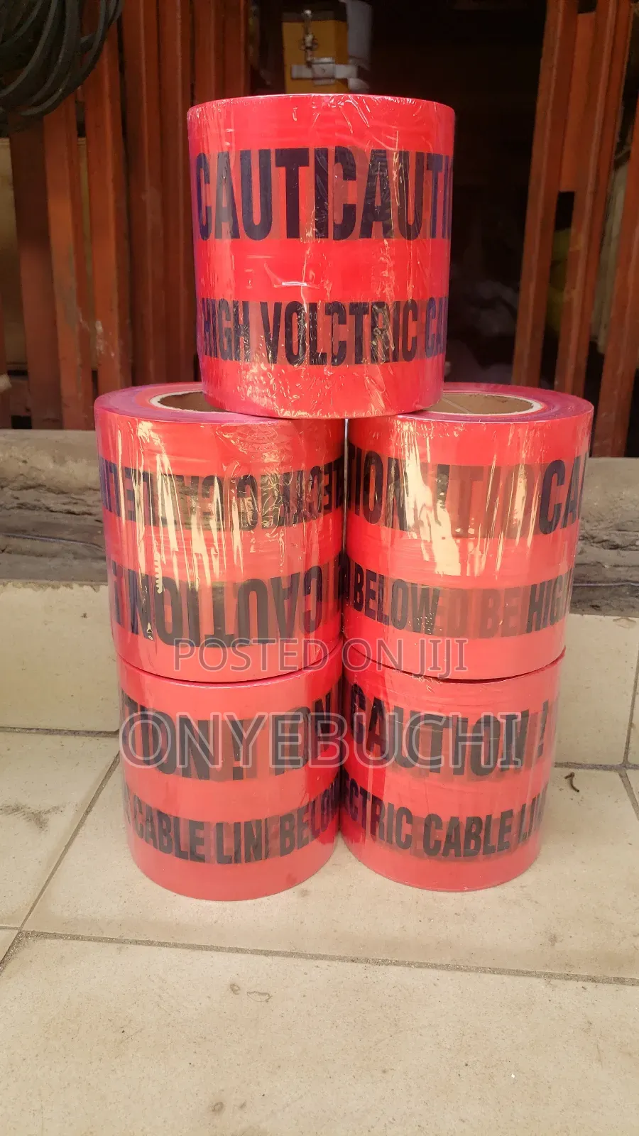 Caition Tape 6'