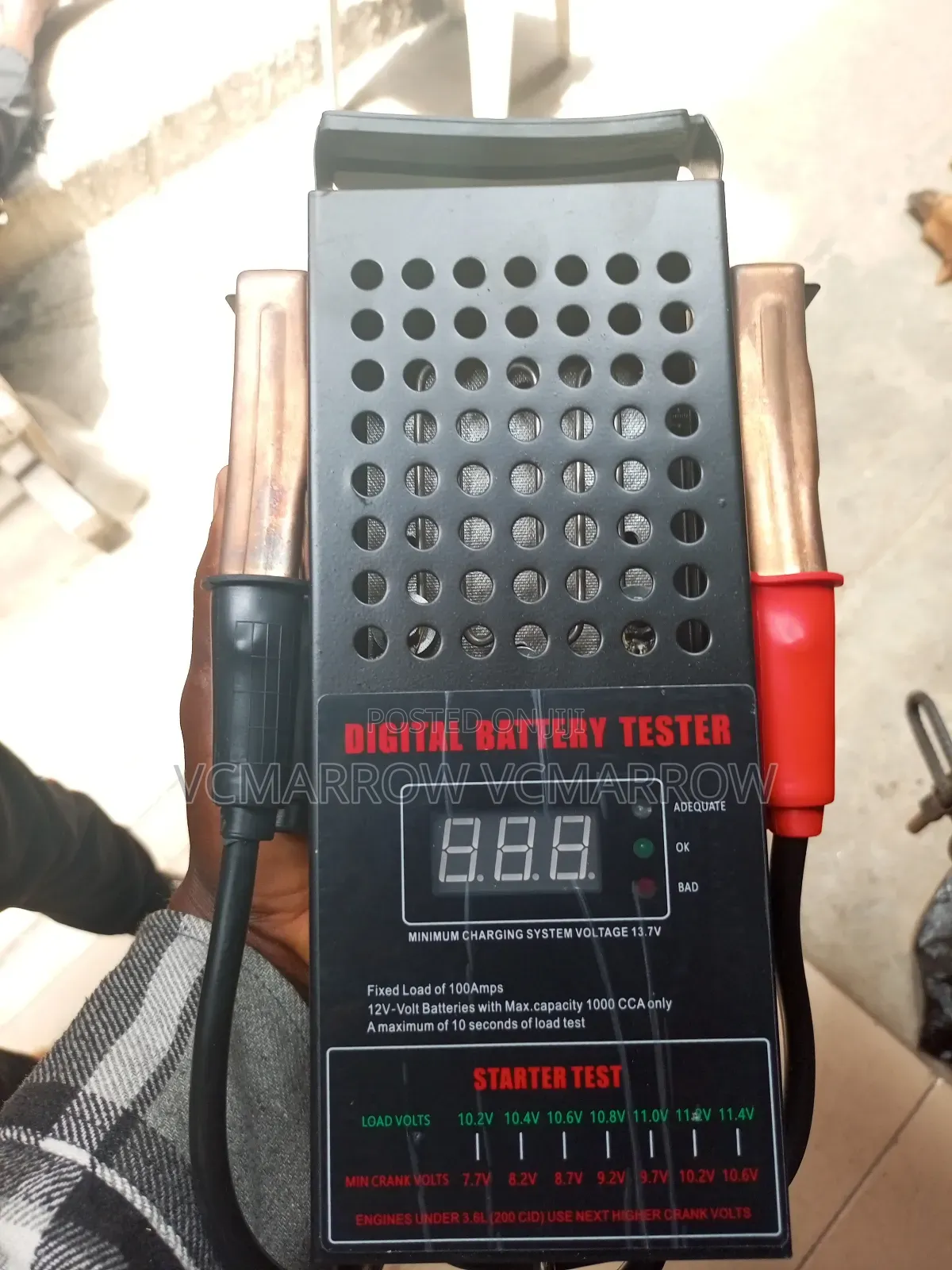 Digital Battery Load Tester