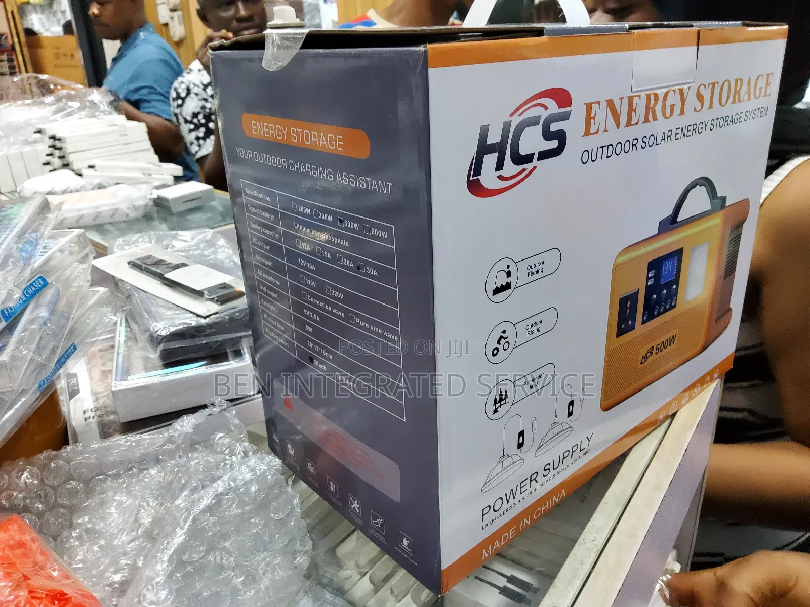 HCS Energy: Your Power, Anywhere. Unlimited Solar Storage.