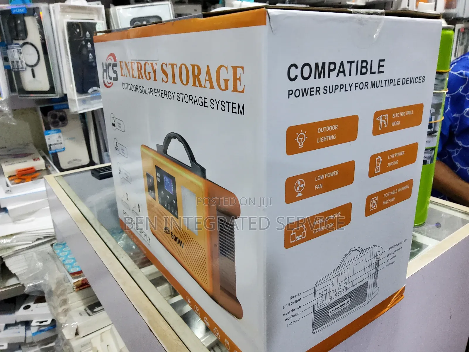 HCS Energy: Your Power, Anywhere. Unlimited Solar Storage.