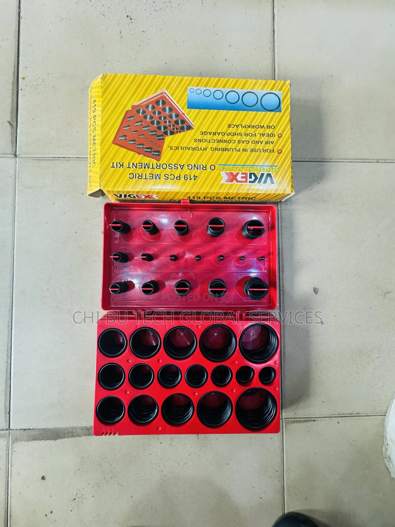419-Piece O-Ring Assortment Kit