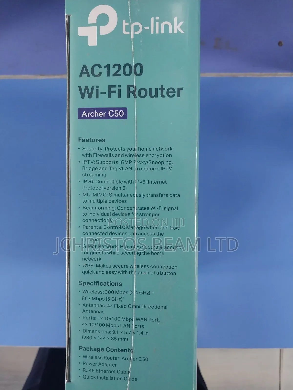 Tplink Acher C50 Router