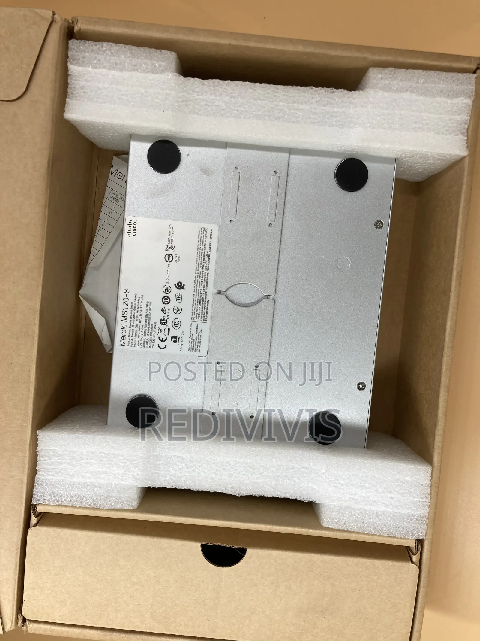 Cisco Meraki Ms120-8 Cloud-managed Switch