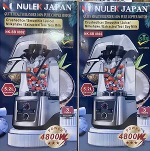 Nulek Japan 5.2l Monster Blender With 3yrs Warranty
