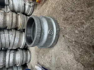 4 by 3 Galvanized Malleable Iron Pipe Fitting
