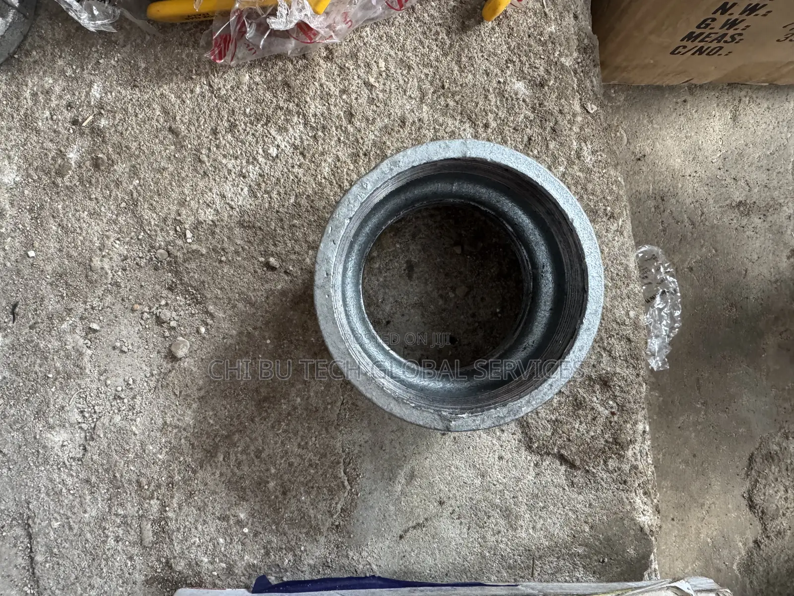 4 by 3 Galvanized Malleable Iron Pipe Fitting