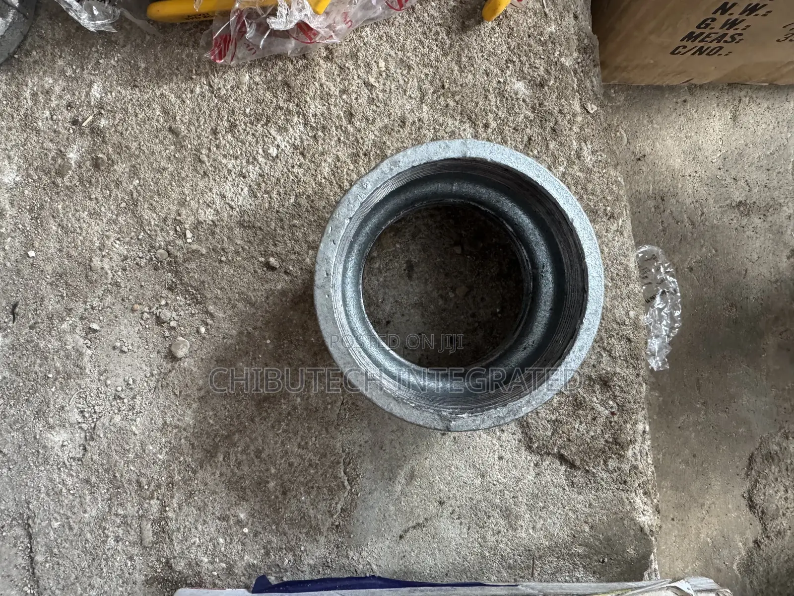 4 by 3 Galvanized Malleable Iron Pipe Fitting