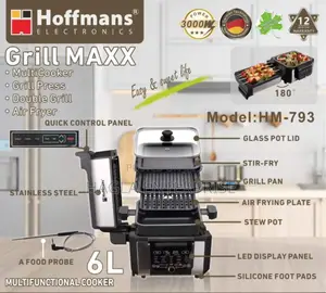 Hoffmans Grill Maxx 6l – Model Hm-793