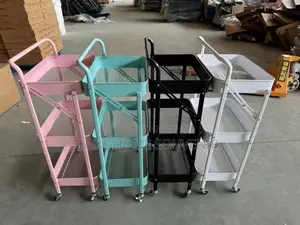 3 Step Trolley With Wheel