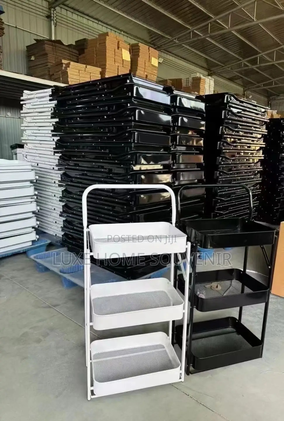 3 Step Trolley With Wheel