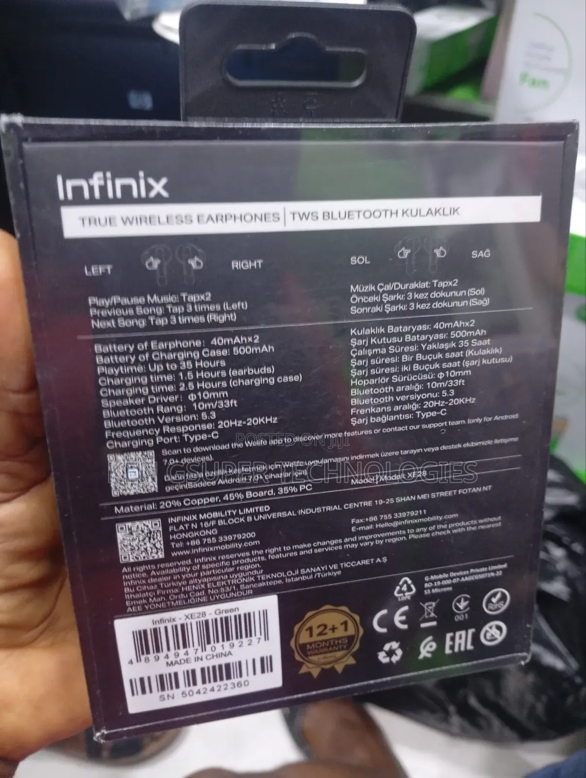 Infinix Buds Nc