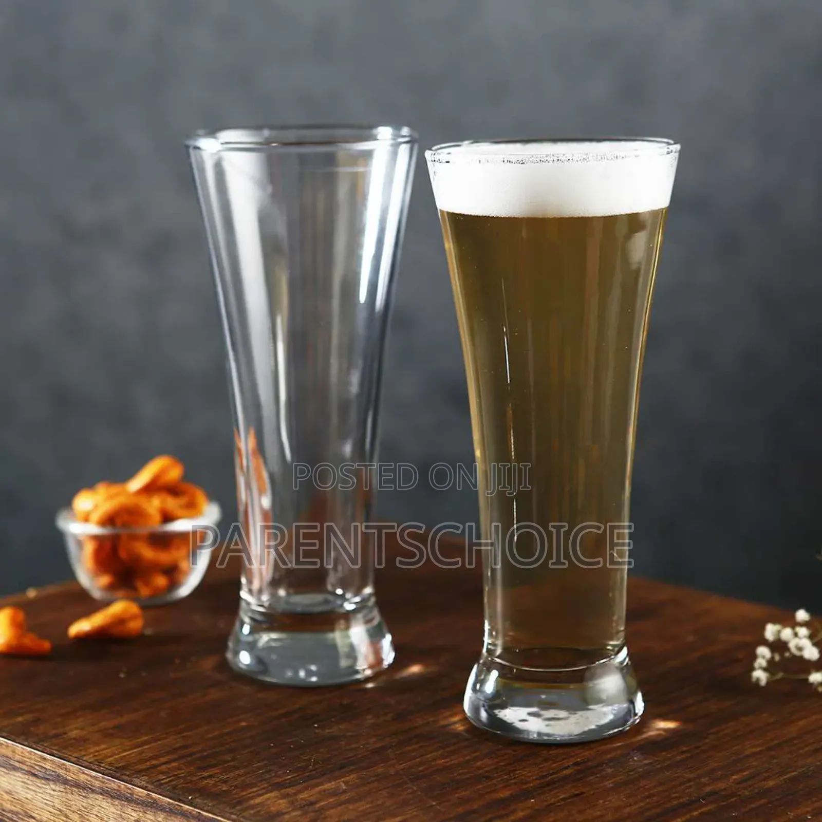 Acrylic Unbreakable Modena Beer Glass - 1pc