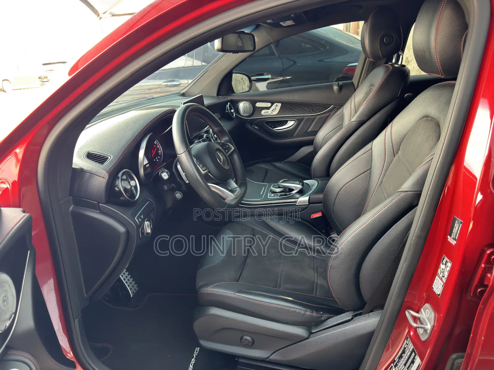 Mercedes-Benz GLC-Class 2017 Red