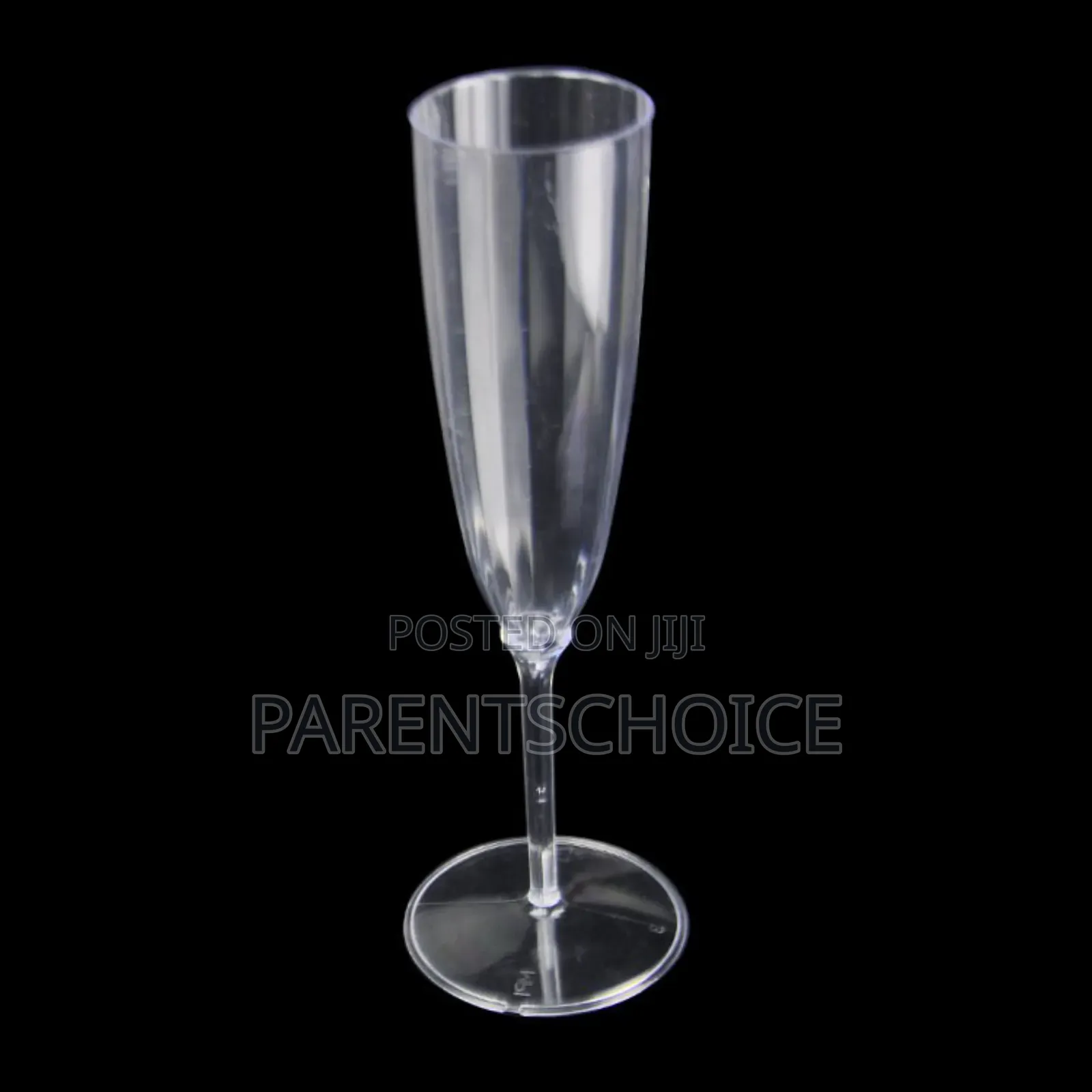 Acrylic Unbreakable Stemmed Champage Glass - 1pc