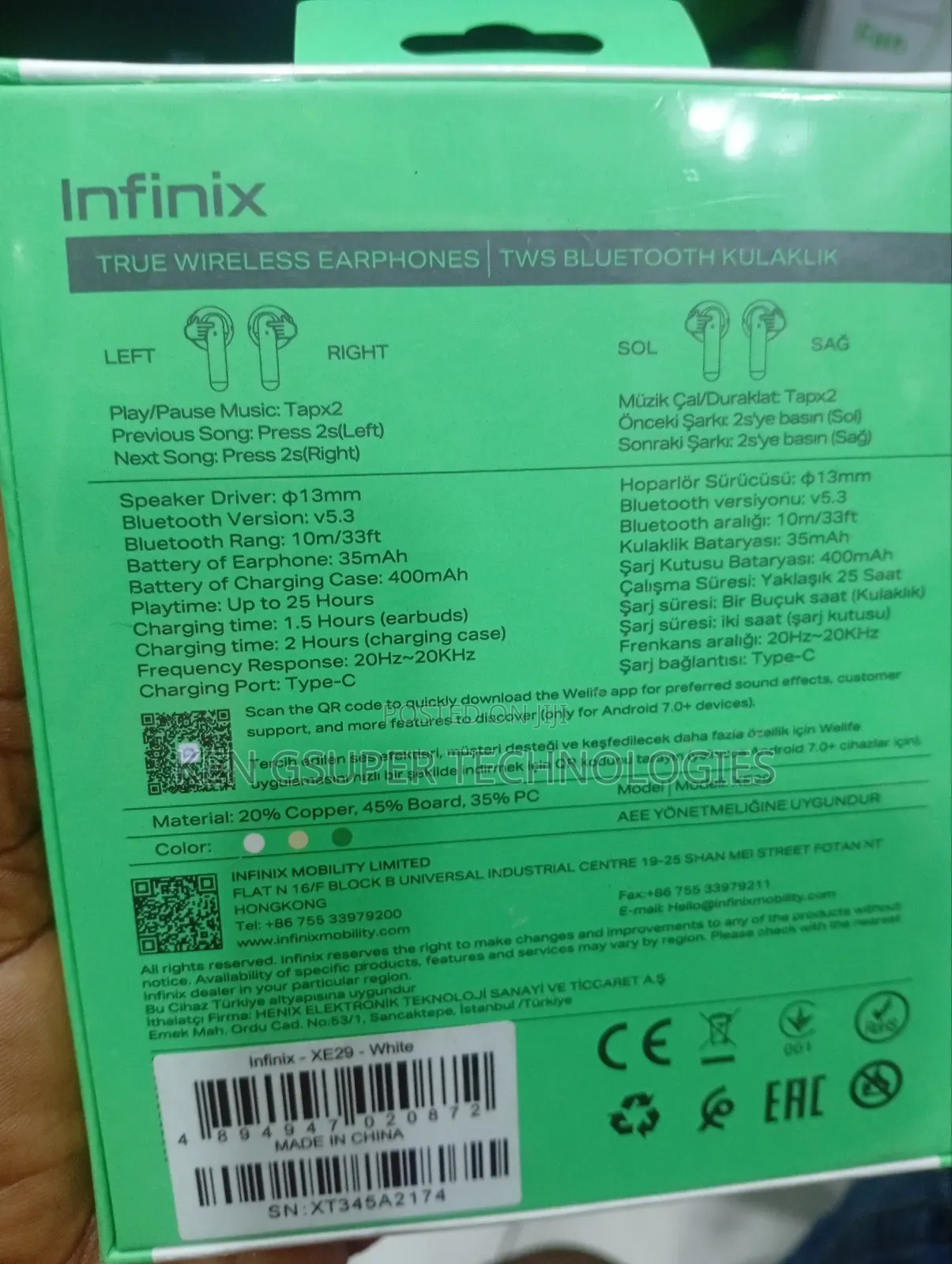 Xbuds 3 We
