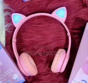 Cats Cat Ear Wireless Bluetooth 5.0 Stereo Foldable Headset