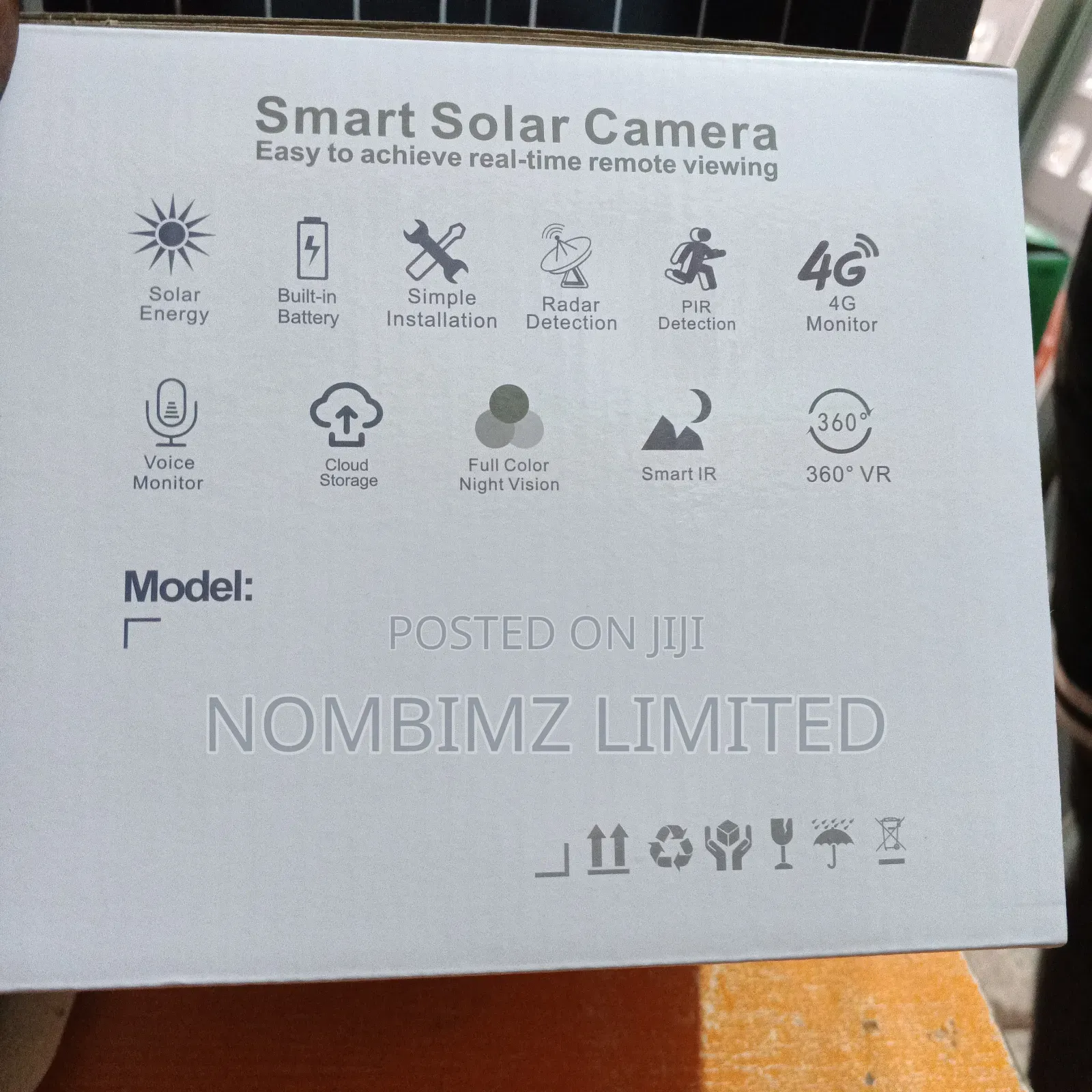 4g Dual Lens Solar Camera