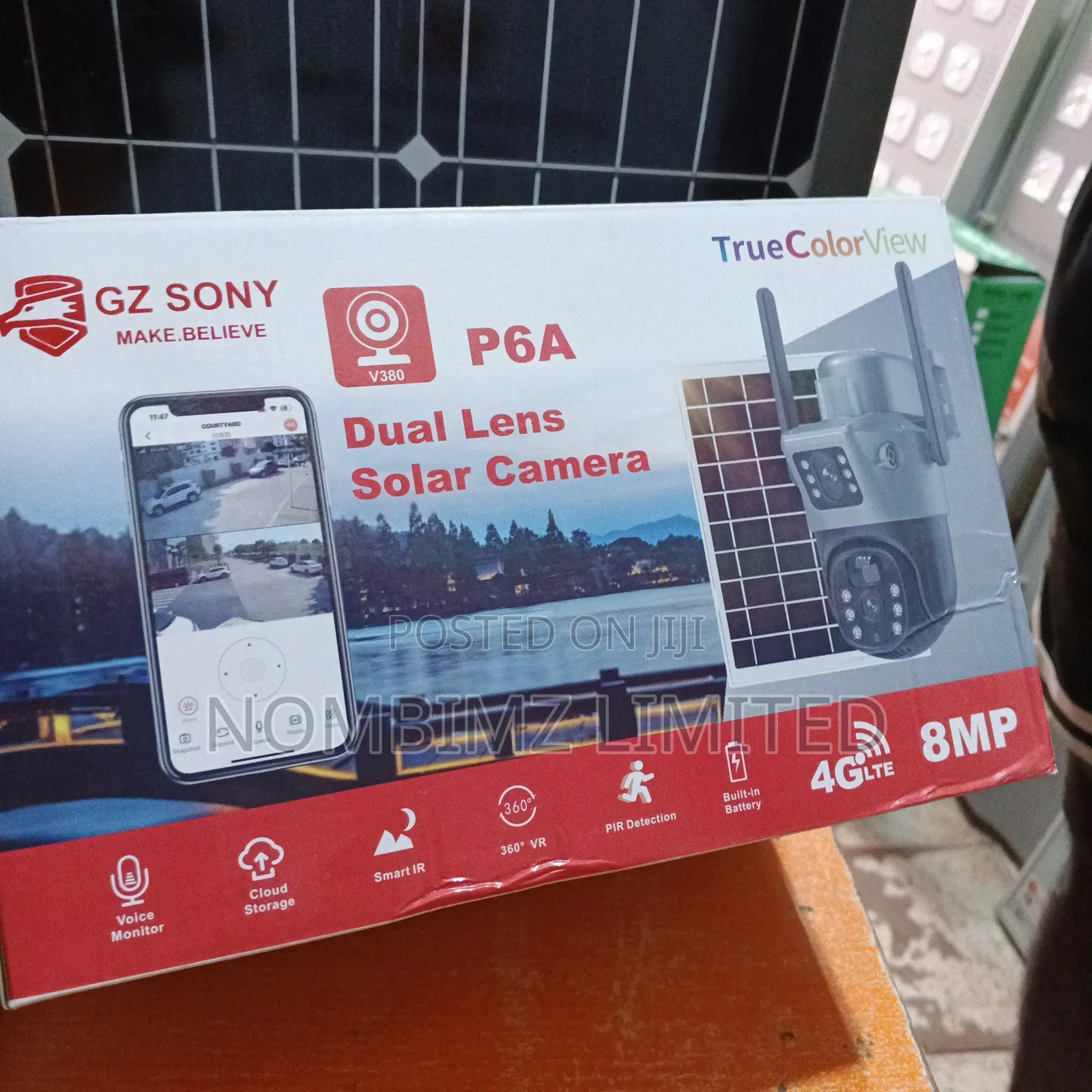 4g Dual Lens Solar Camera