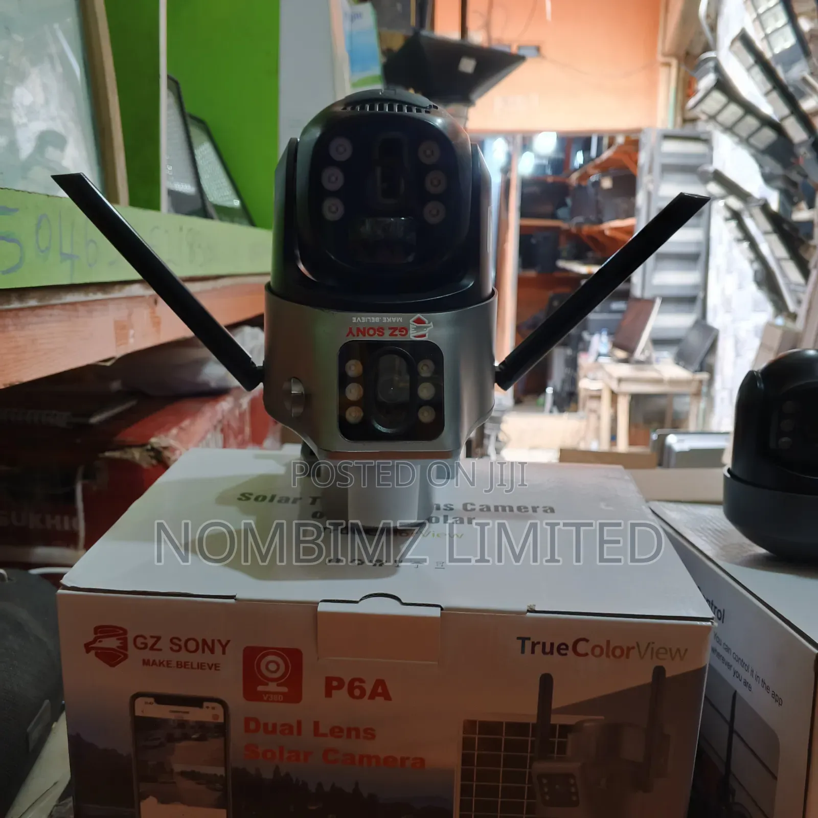 4g Dual Lens Solar Camera