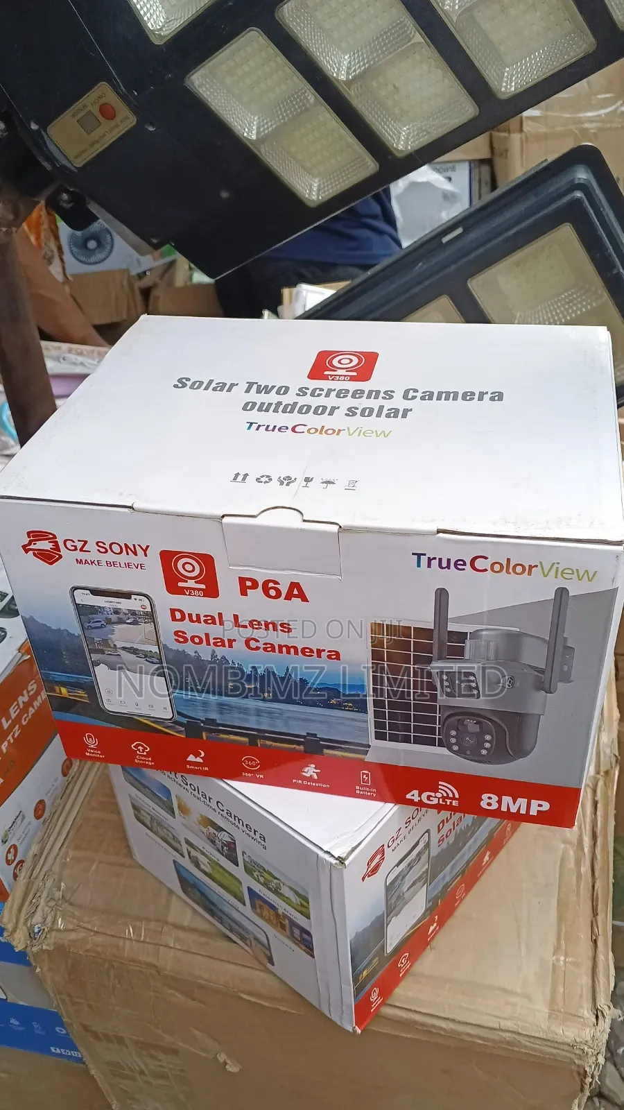 4g Dual Lens Solar Camera
