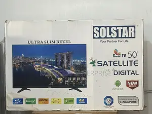 50-inch Brand New Solstar Smart Tv For Sale