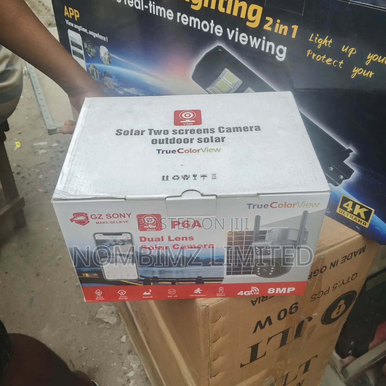 4g Dual Lens Solar Camera
