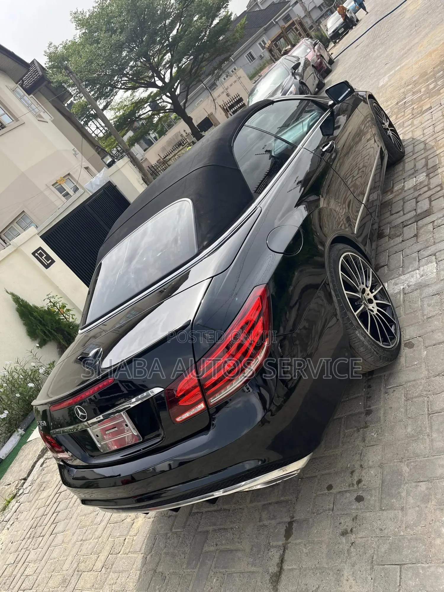 Mercedes-Benz E350 2013 Black
