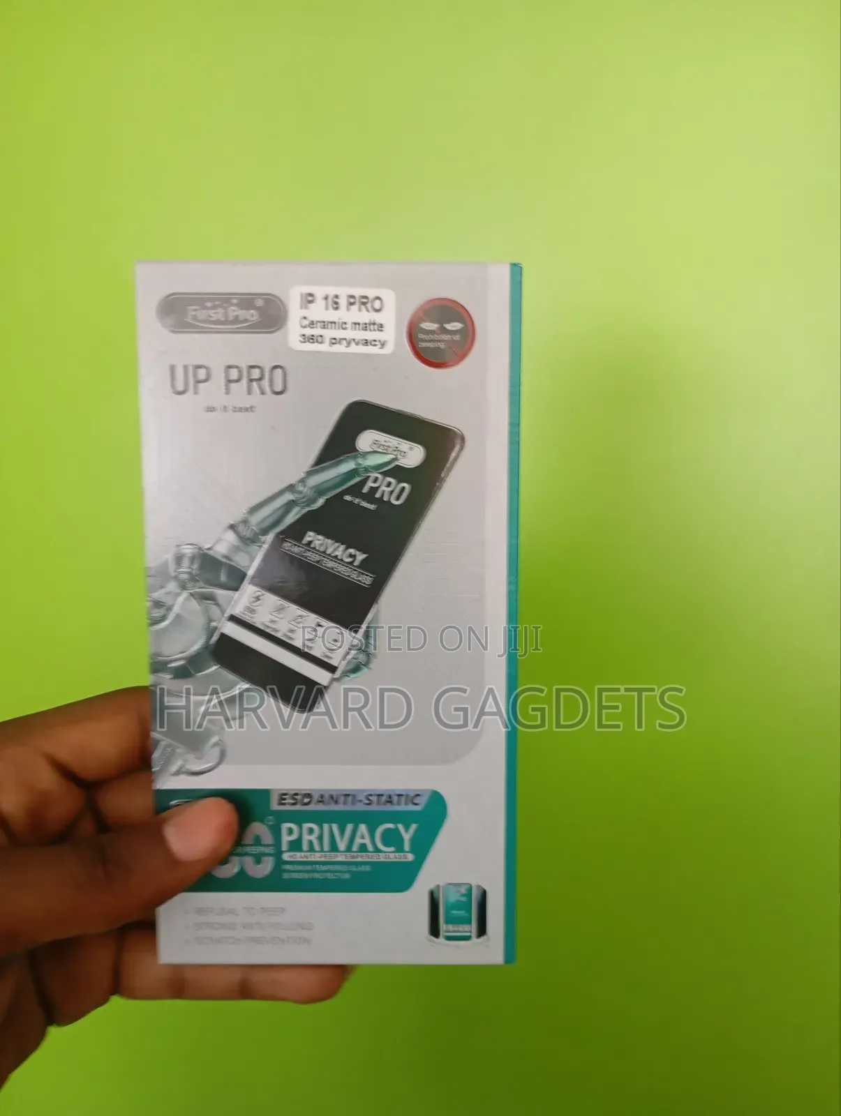 iPhone 16 Pro Ceramic Matte Privacy Screen Protector