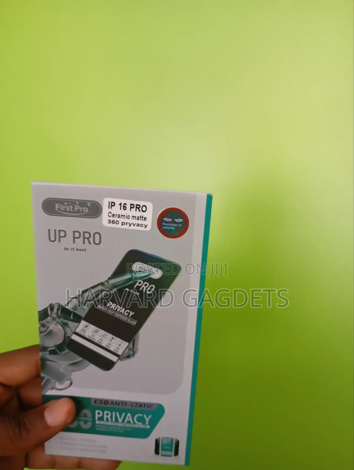 iPhone 16 Pro Ceramic Matte Privacy Screen Protector