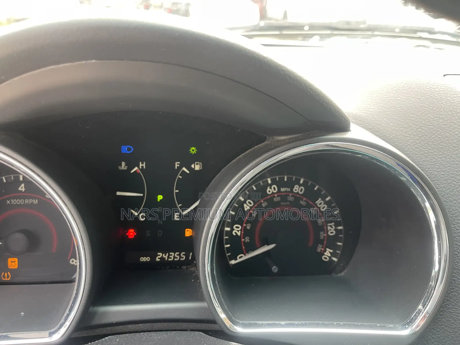 Toyota Highlander 4x4 2008 Blue