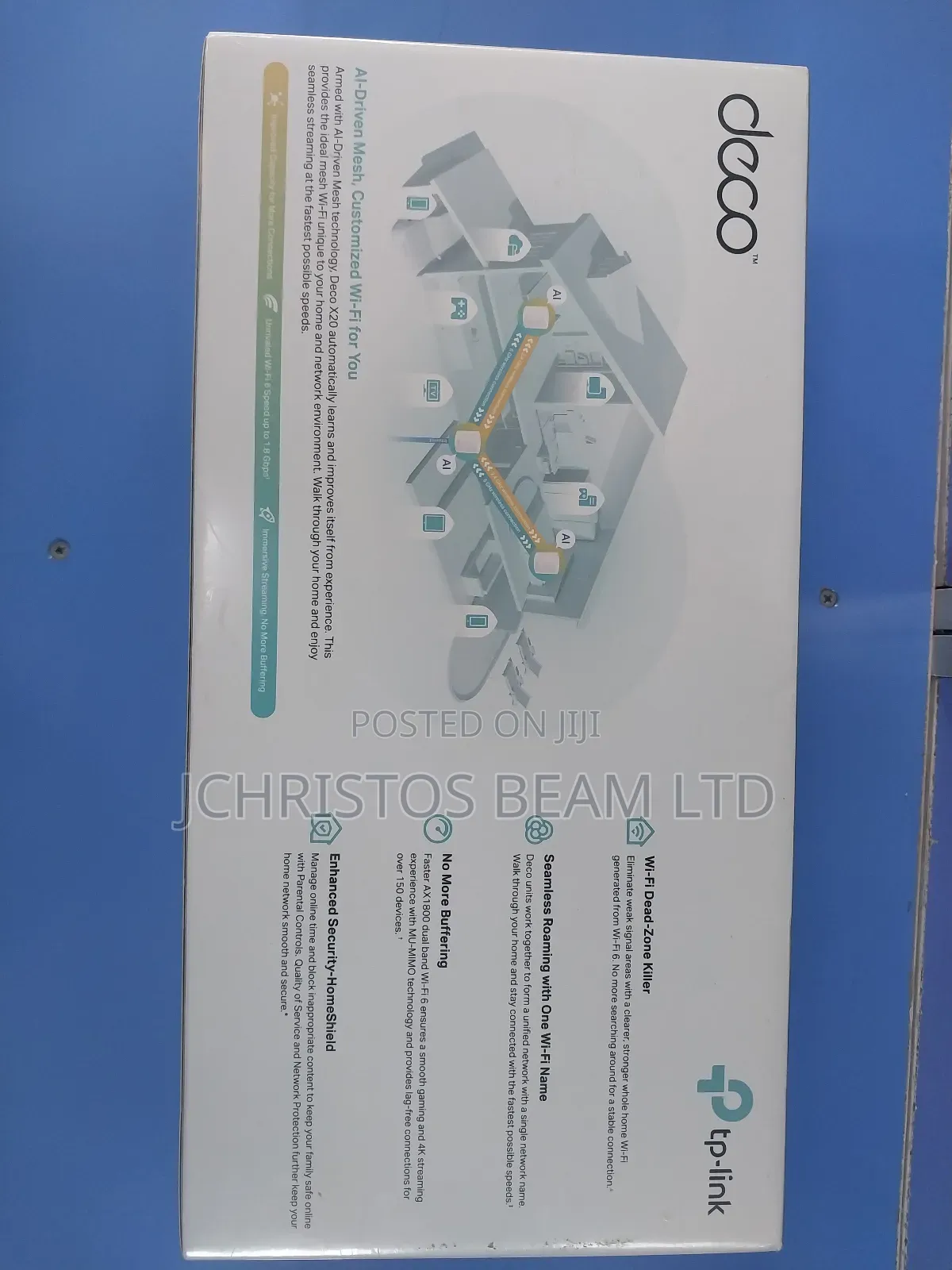 Ax1800 Whole Home Mesh Wi Fi 6 System.