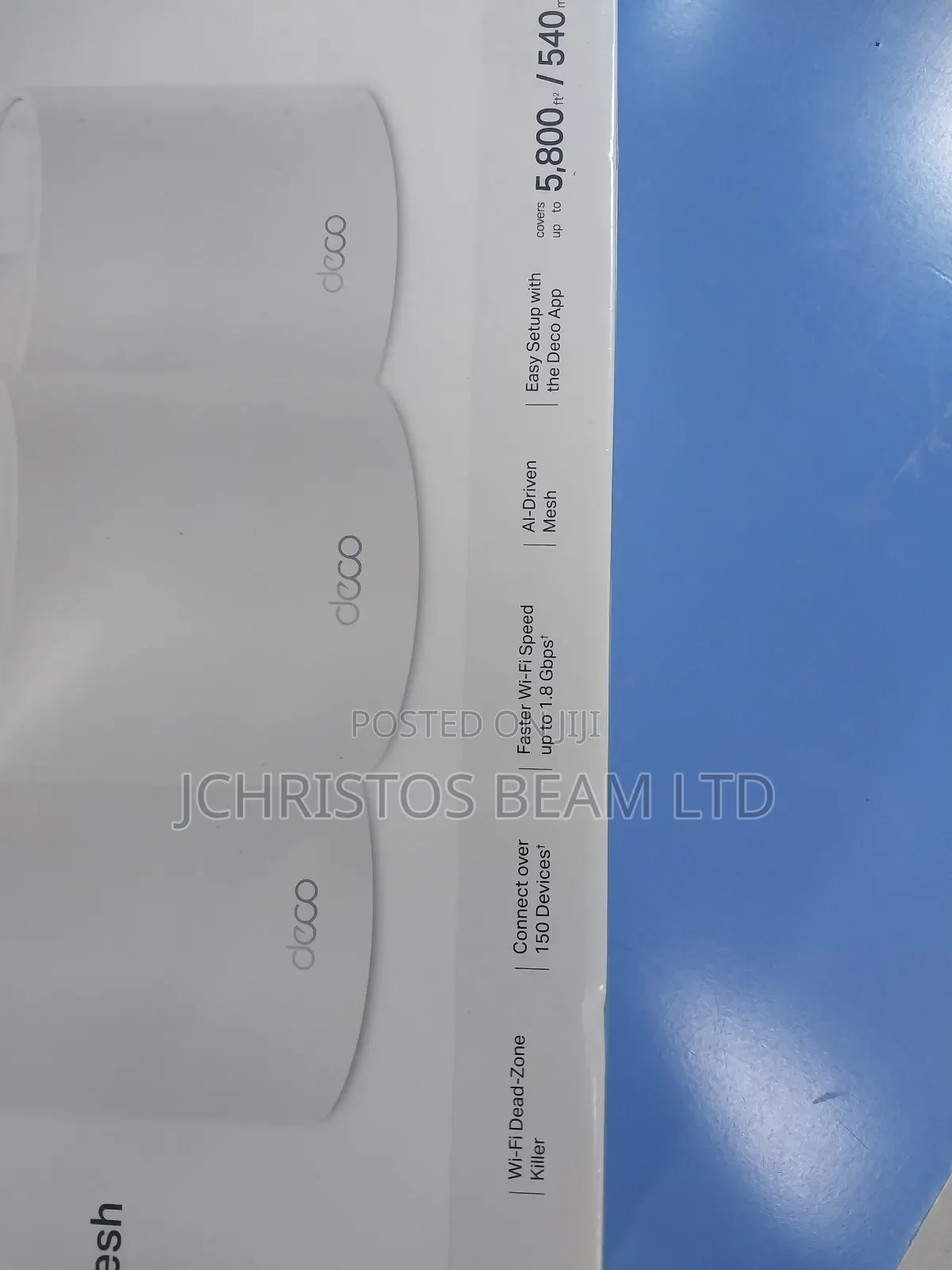Ax1800 Whole Home Mesh Wi Fi 6 System.