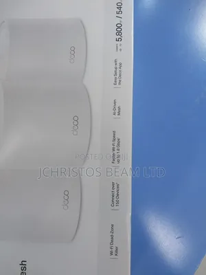 Ax1800 Whole Home Mesh Wi Fi 6 System.