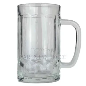 Acrylic Unbreakable Straight Door Beer Mug- 1pc